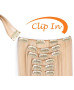 Clip-On Drept Sintetic Grey
